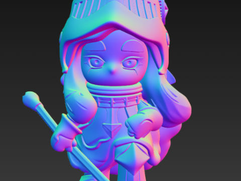 CHAKA Candle Whisper-serie - Stijve weerstand 3D printmodel