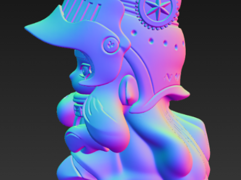 CHAKA Candle Whisper-serie - Stijve weerstand 3D printmodel