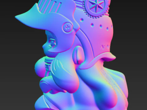 CHAKA Candle Whisper Series - Stiff Resistance 3D Print Model