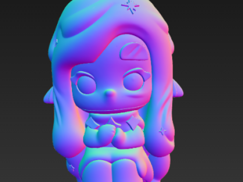 차카 라이트 스프라이트 시리즈 케이스 - 촛불 3D 프린트 모델