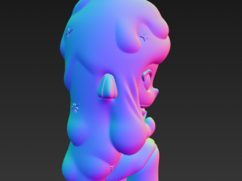 차카 라이트 스프라이트 시리즈 케이스 - 촛불 3D 프린트 모델