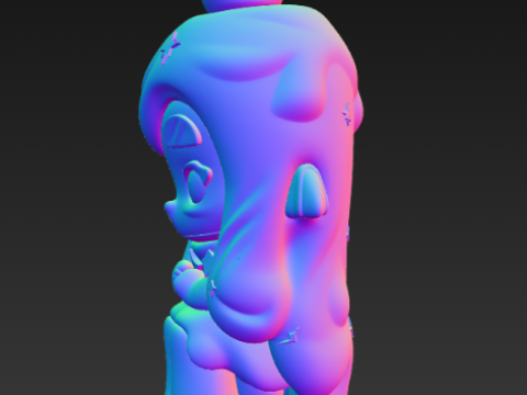 차카 라이트 스프라이트 시리즈 케이스 - 촛불 3D 프린트 모델