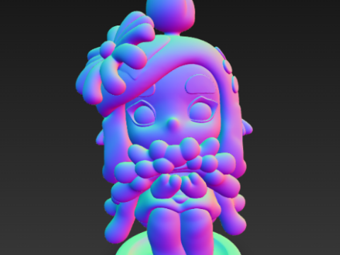 차카 라이트 스프라이트 시리즈 케이스 - 불꽃놀이 3D 프린트 모델