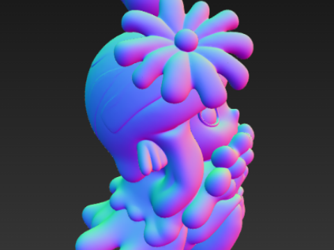 차카 라이트 스프라이트 시리즈 케이스 - 불꽃놀이 3D 프린트 모델