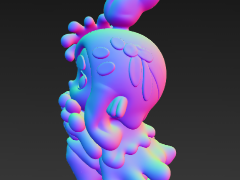 차카 라이트 스프라이트 시리즈 케이스 - 불꽃놀이 3D 프린트 모델