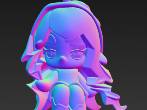 차카 라이트 스프라이트 시리즈 케이스 - 라이트닝 3D 프린트 모델