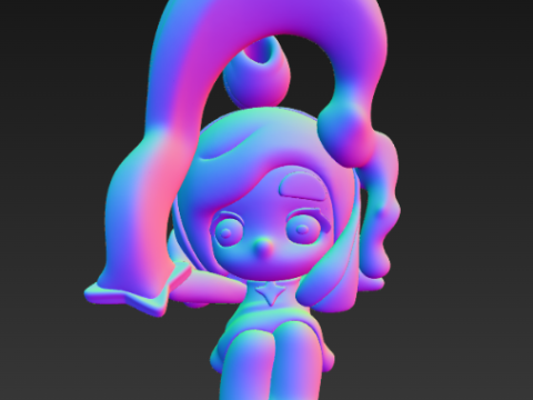 Chaka Light Sprite Series Gehäuse – Regenbogen 3D Druckmodell