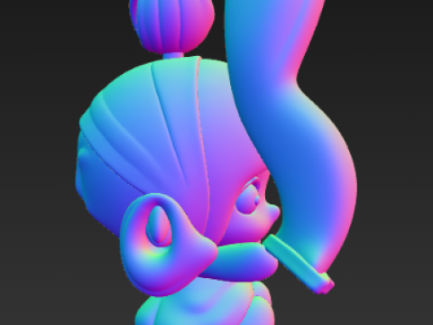 Chaka Light Sprite Series Gehäuse – Regenbogen 3D Druckmodell