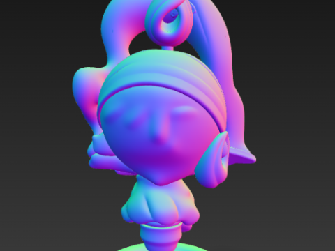 Chaka Light Sprite Series Gehäuse – Regenbogen 3D Druckmodell