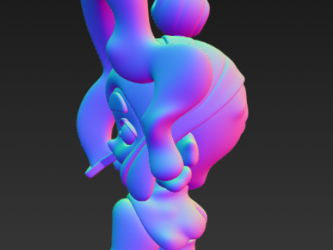 Chaka Light Sprite Series Gehäuse – Regenbogen 3D Druckmodell