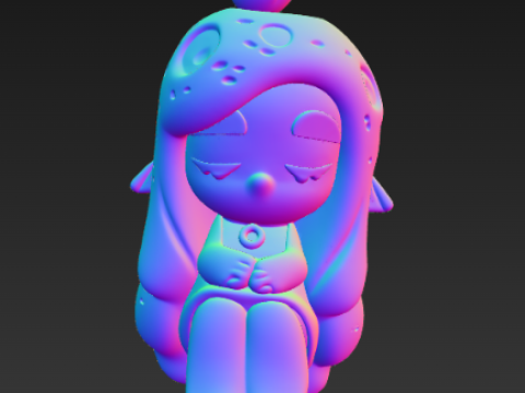 차카 라이트 스프라이트 시리즈 케이스 - Under the Moon 3D 프린트 모델