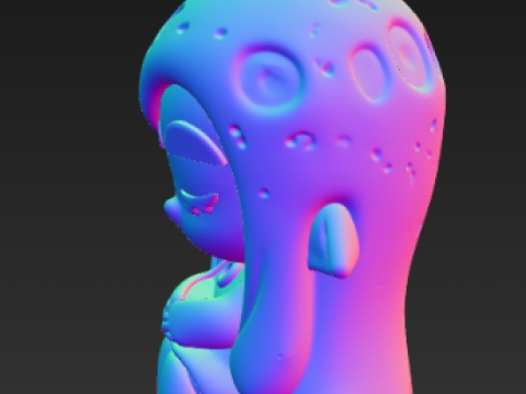 차카 라이트 스프라이트 시리즈 케이스 - Under the Moon 3D 프린트 모델