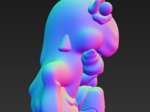 차카 라이트 스프라이트 시리즈 케이스 - 웨이브 3D 프린트 모델