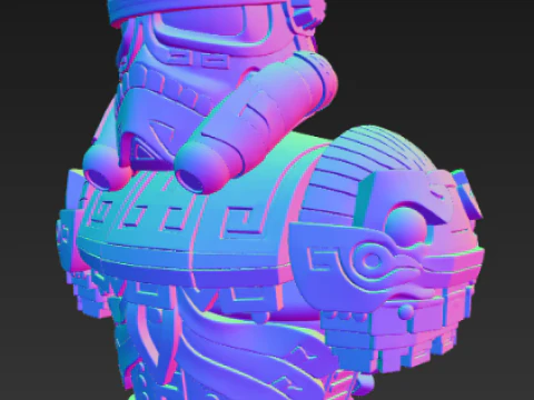 Custom Stormtrooper 3D Print Model