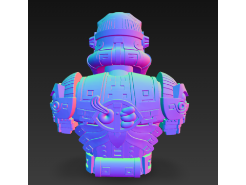 커스텀 스톰트루퍼 3D 프린트 모델