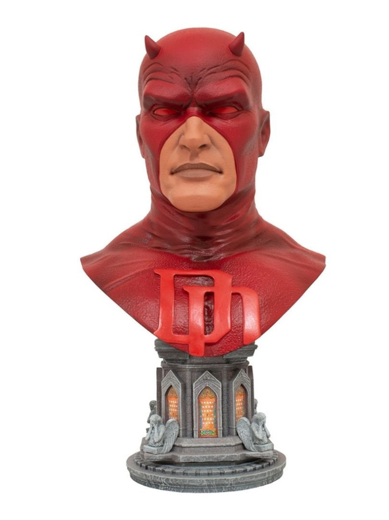 데어데블 - 흉상 3D 프린트 모델 .c4d .max .obj .3ds .fbx .stl .blend 