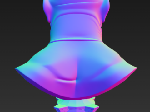 데어데블 - 흉상 3D 프린트 모델