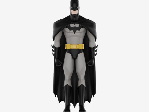 DC 배트맨 트렌디 피규어 3D 프린트 모델