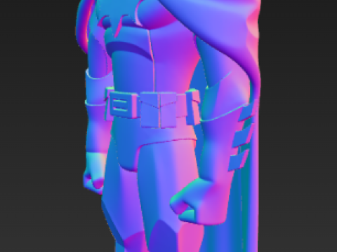 Figurine tendance DC Batman Modèles 3D en vedette