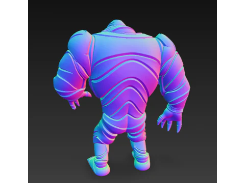 DC Comics - Clay Face 3D Print Model