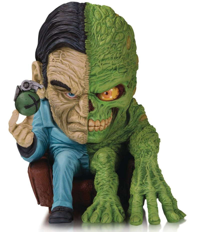 DC 코믹스 투 페이스 피규어 3D 프린트 모델 .c4d .max .obj .3ds .fbx .stl .blend 