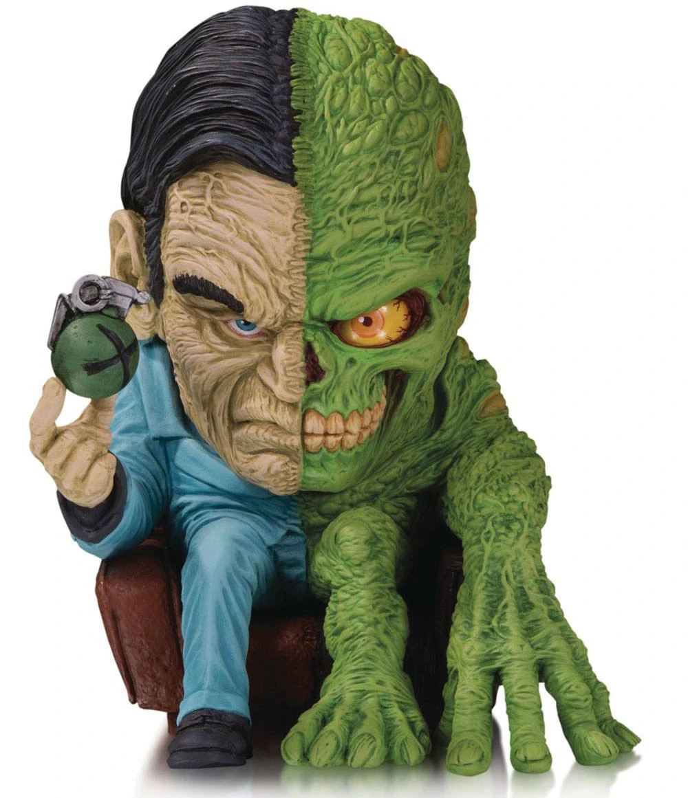 DC Comics Two-Face Figure 3D Print Model .c4d .max .obj .3ds .fbx .stl .blend 