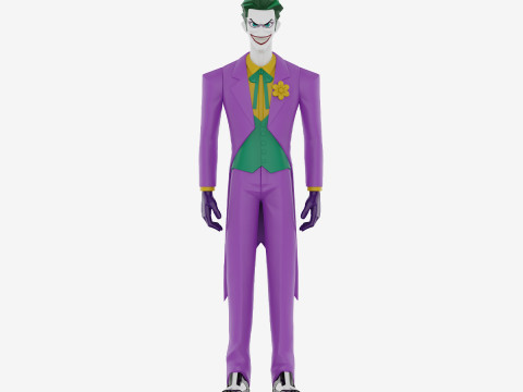DC 조커 트렌디 피규어 3D 프린트 모델