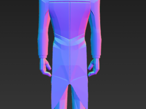 DC 조커 트렌디 피규어 3D 프린트 모델