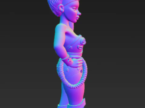 DC Wonder Woman Ivory 3D Print Model