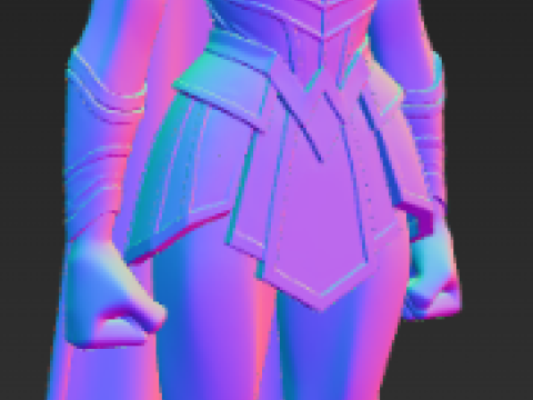 Figura moderna da Mulher Maravilha DC Modelo de Impressão 3D