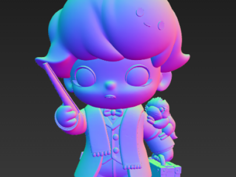 DIMOO 신비한 동물사전과 피규어를 찾을 수 있는 곳 3D 프린트 모델