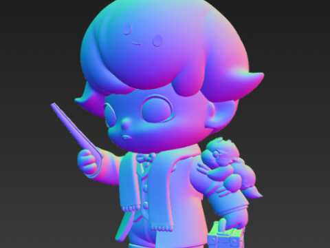 DIMOO 신비한 동물사전과 피규어를 찾을 수 있는 곳 3D 프린트 모델