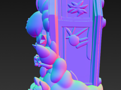 DIMOO Abrace a Figura do Sol Modelo de Impressão 3D