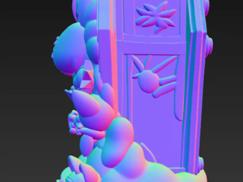 DIMOO Embrace the Sun Figure 3D Print Model
