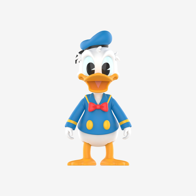Figura moderna do Pato Donald da Disney - Clássico Modelo de Impressão 3D .c4d .max .obj .3ds .fbx .stl .blend 