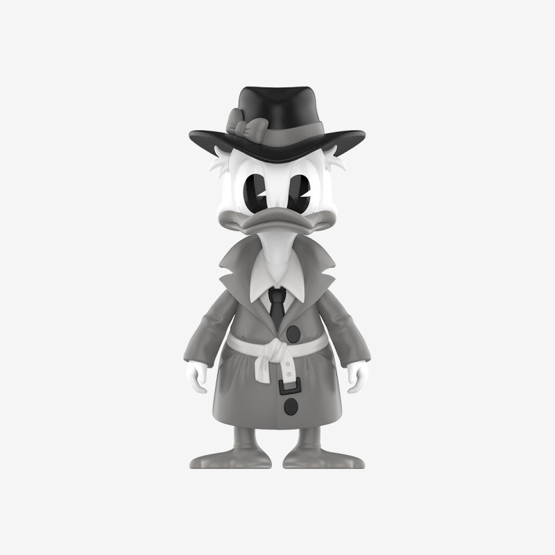 디즈니 도널드 덕 트렌디 피규어 - 탐정 3D 프린트 모델 .c4d .max .obj .3ds .fbx .stl .blend 