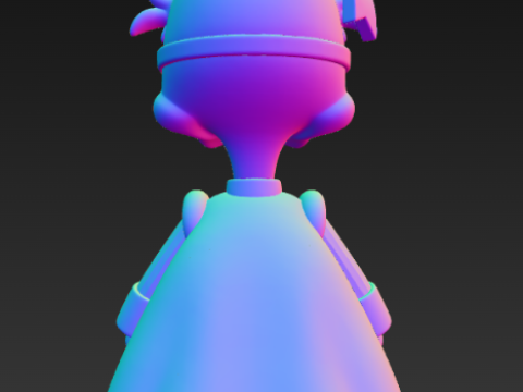 Disney Donald Duck Trendy Figuur - Hunter 3D printmodel