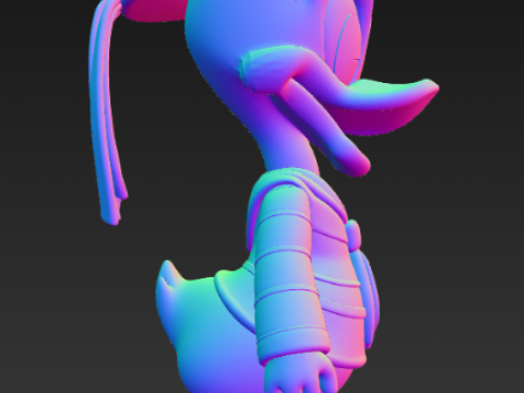 Disney Donald Duck Trendy Figure - Sailor 3D Print Model