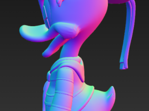 Disney Donald Duck Trendy Figure - Sailor 3D Print Model