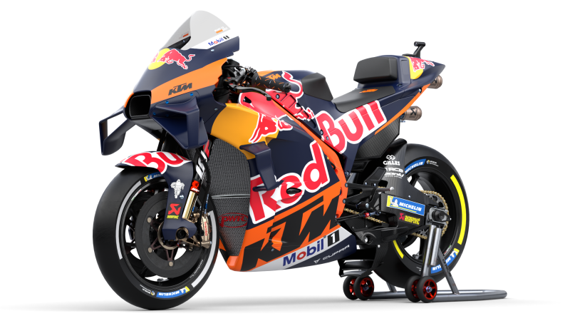 MotoGP KTM RC16 2023 3Dモデル .c4d .max .obj .3ds .fbx .stl .blend 