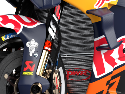 MotoGP KTM RC16 2023 3Dモデル
