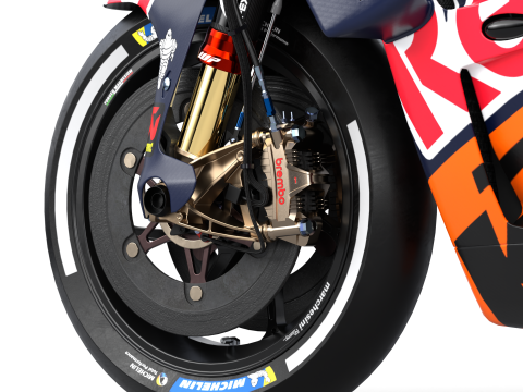 MotoGP KTM RC16 2023 3Dモデル