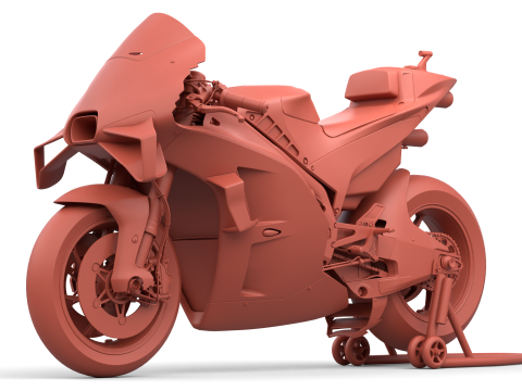 MotoGP KTM RC16 2023 3Dモデル