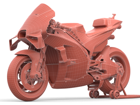 MotoGP KTM RC16 2023 3Dモデル