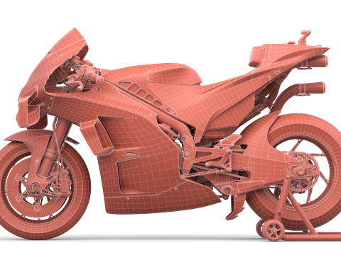 MotoGP KTM RC16 2023 3Dモデル