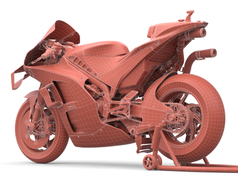 MotoGP KTM RC16 2023 3Dモデル