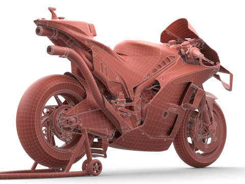 MotoGP KTM RC16 2023 3Dモデル