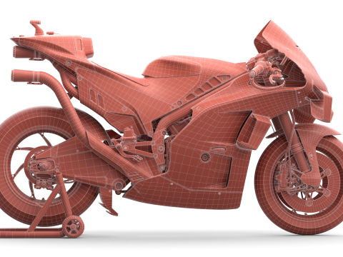 MotoGP KTM RC16 2023 3Dモデル