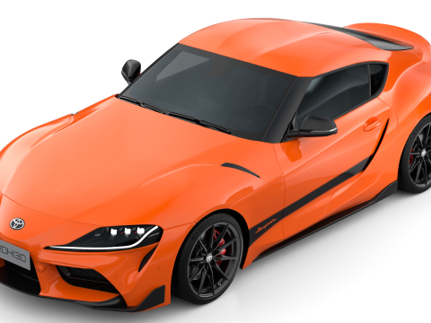 Toyota Supra GR 2025 3D Modell