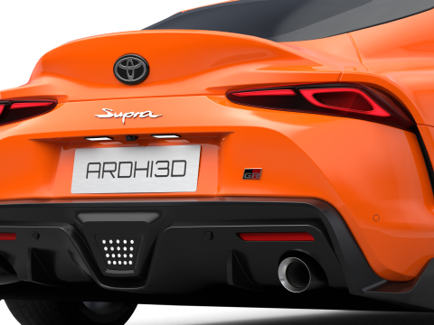 Toyota Supra GR 2025 3D Modell